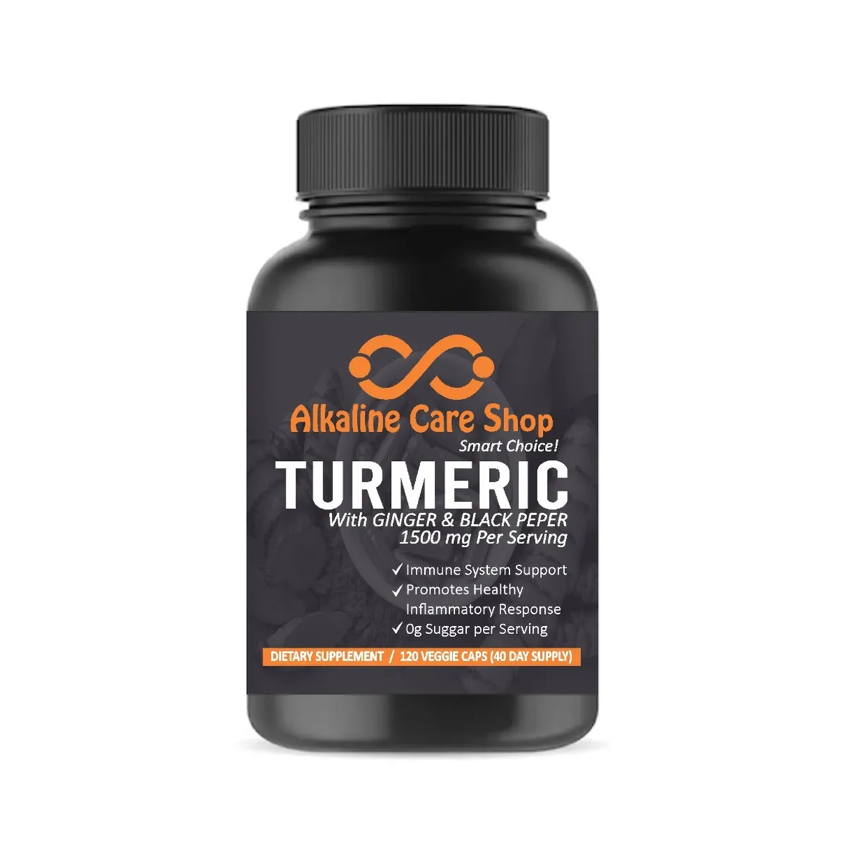 ALKALINE CARE - Turmeric (Cúrcuma Activada) 120 Caps