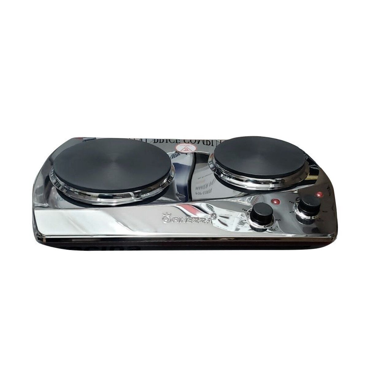 FINEZZA - Cocina Eléctrica 2 Hornillas FZ-203D3CH