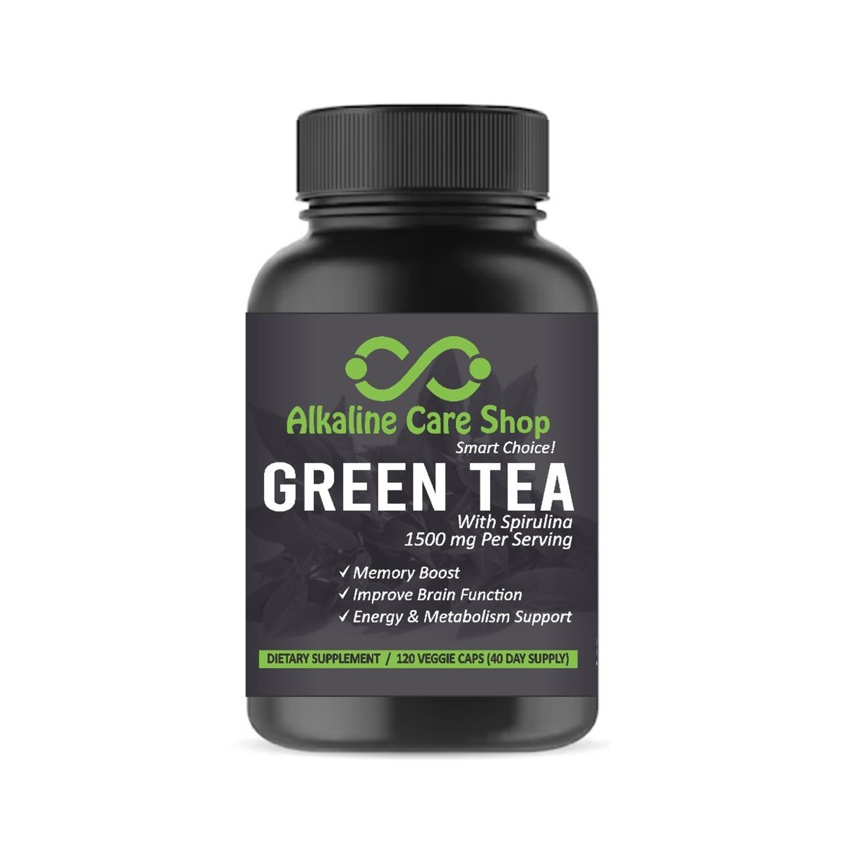 ALKALINE CARE - Green tea (Té verde) 120 Caps