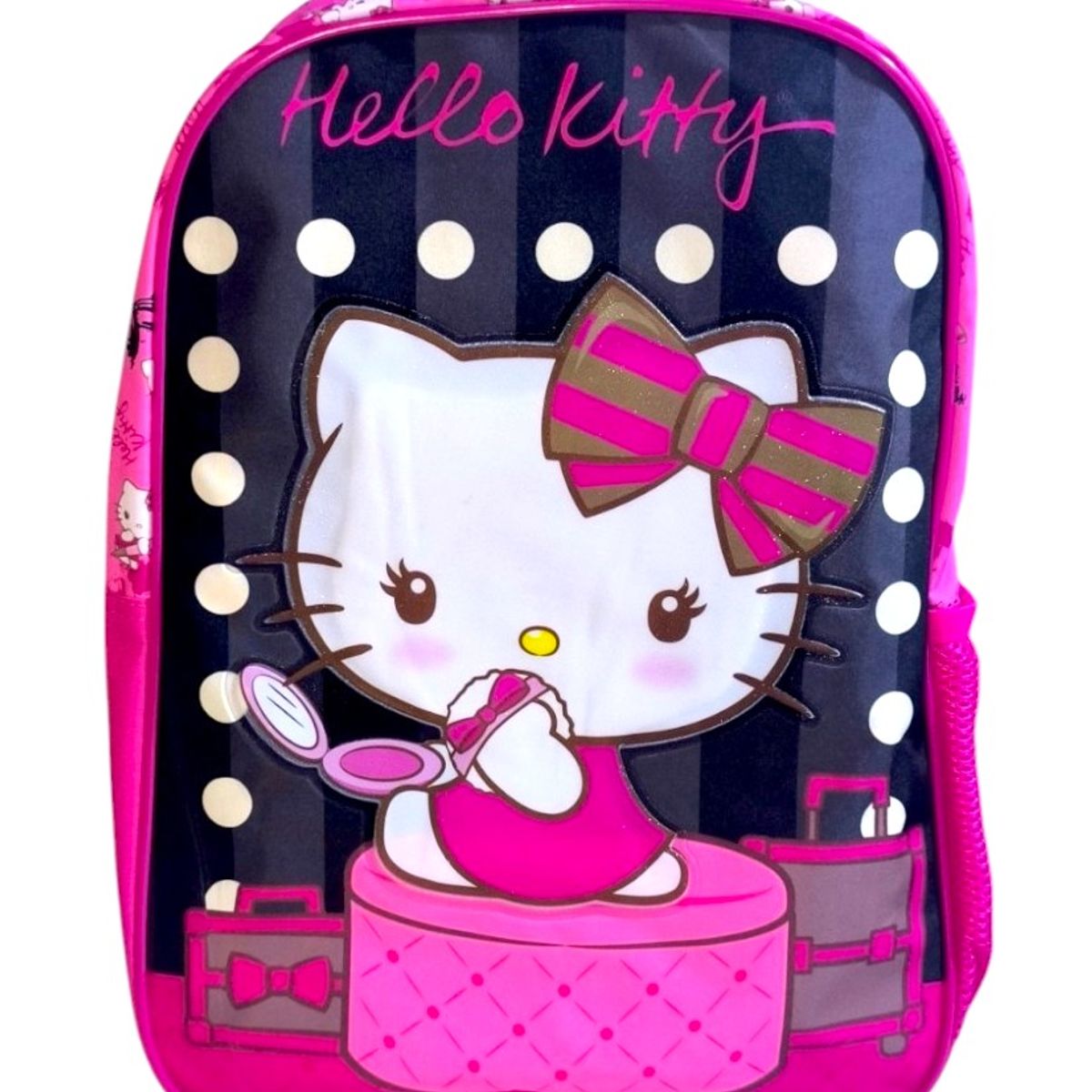 SCOOL - Mochila, lonchera y cartuchera Set 3 en 1 diseño: Hello Kitty