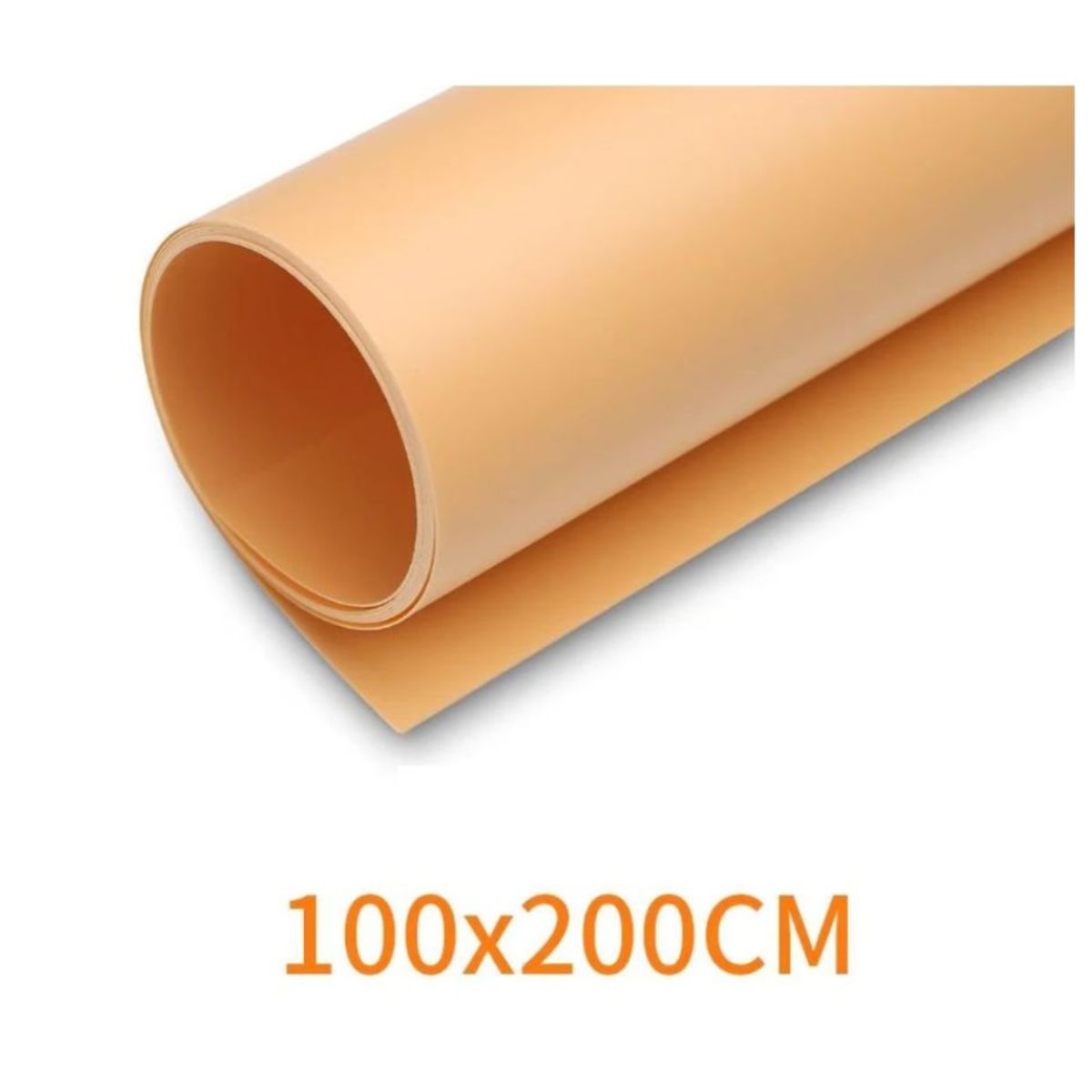 GENERICO - Fondo de PVC 100cmx200cm para fotografia color MELON