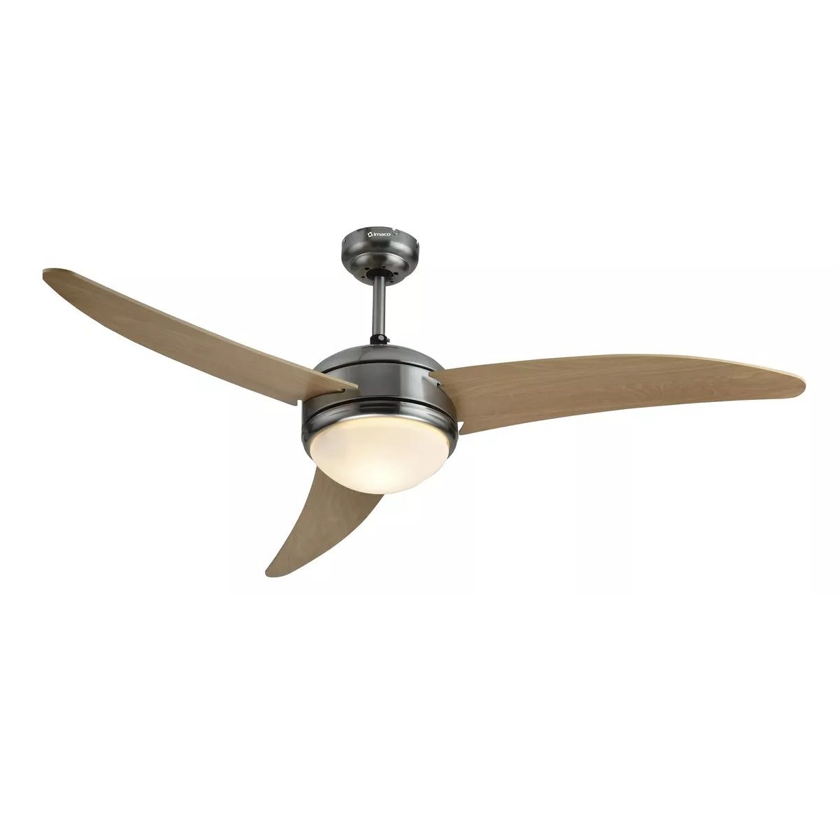 IMACO - Ventilador De Techo Con Luminaria 52'' De 60w 3 Vel + Cr