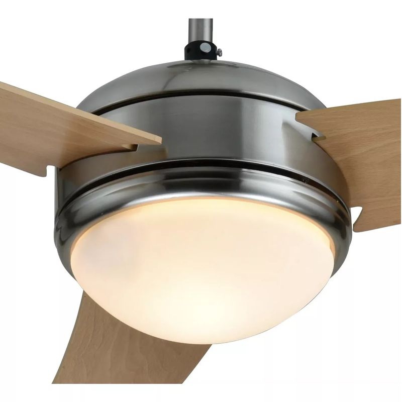 IMACO - Ventilador De Techo Con Luminaria 52'' De 60w 3 Vel + Cr