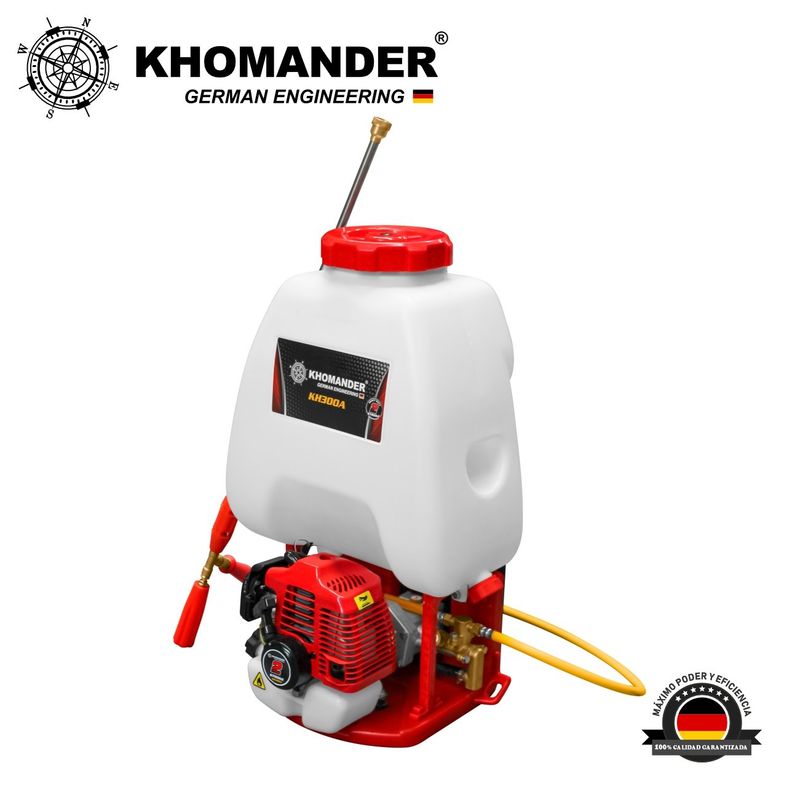 KHOMANDER - MOCHILA FUMIGADORA A MOTOR DE 25 LITROS - KHOMANDER