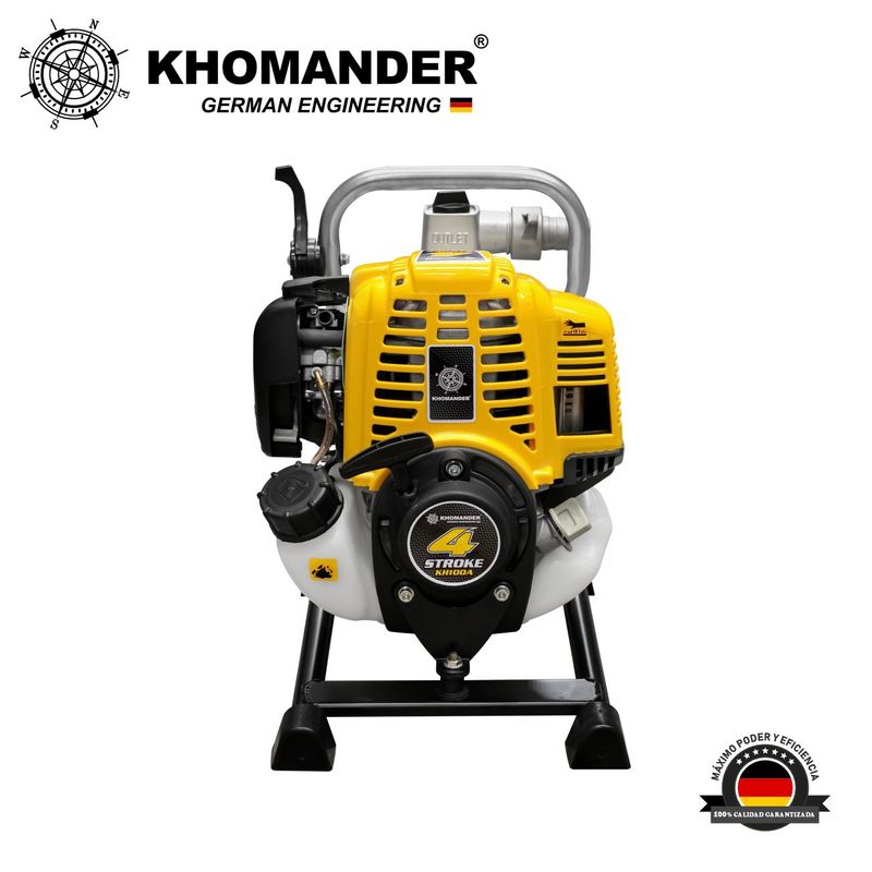 KHOMANDER - MOTOBOMBA GASOLINERA 1 x 1 - KHOMANDER