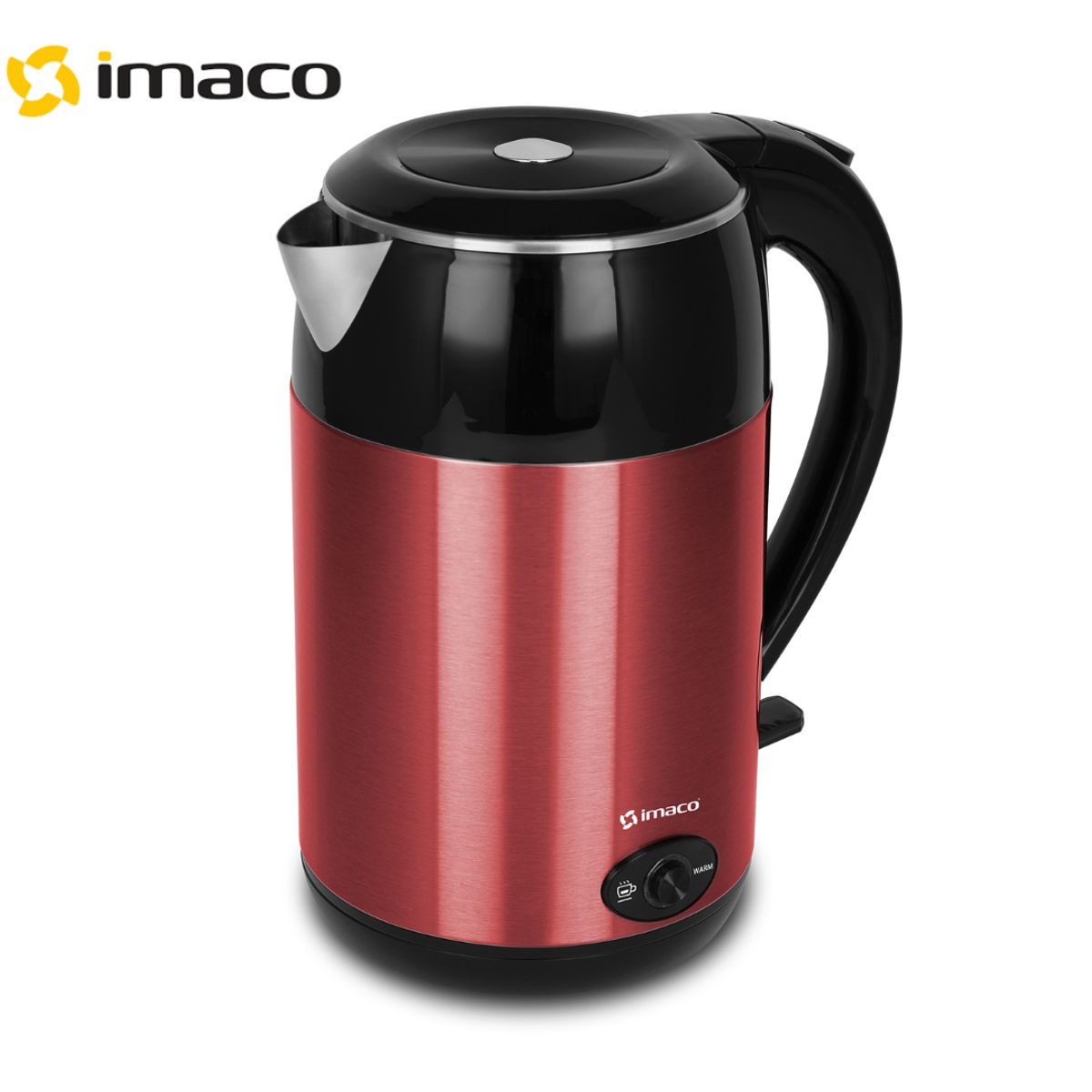 IMACO - Hervidor Eléctrico Imaco 1.8 Litros Acero Inoxidable