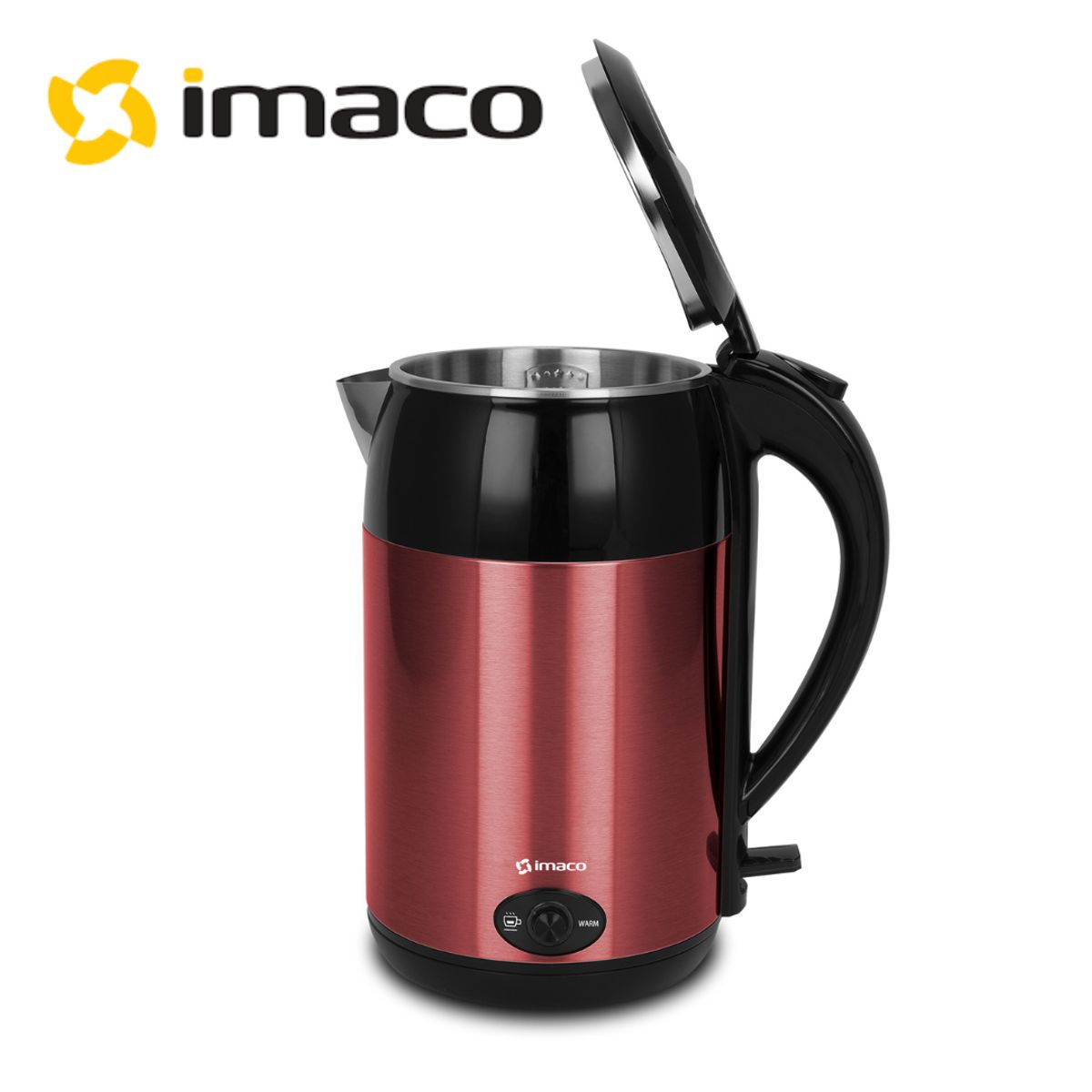 IMACO - Hervidor Eléctrico Imaco 1.8 Litros Acero Inoxidable