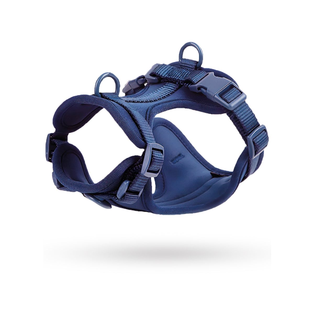 S&T - Pechera Para Perros Nailon Ajustable Azul Oscuro - Talla M