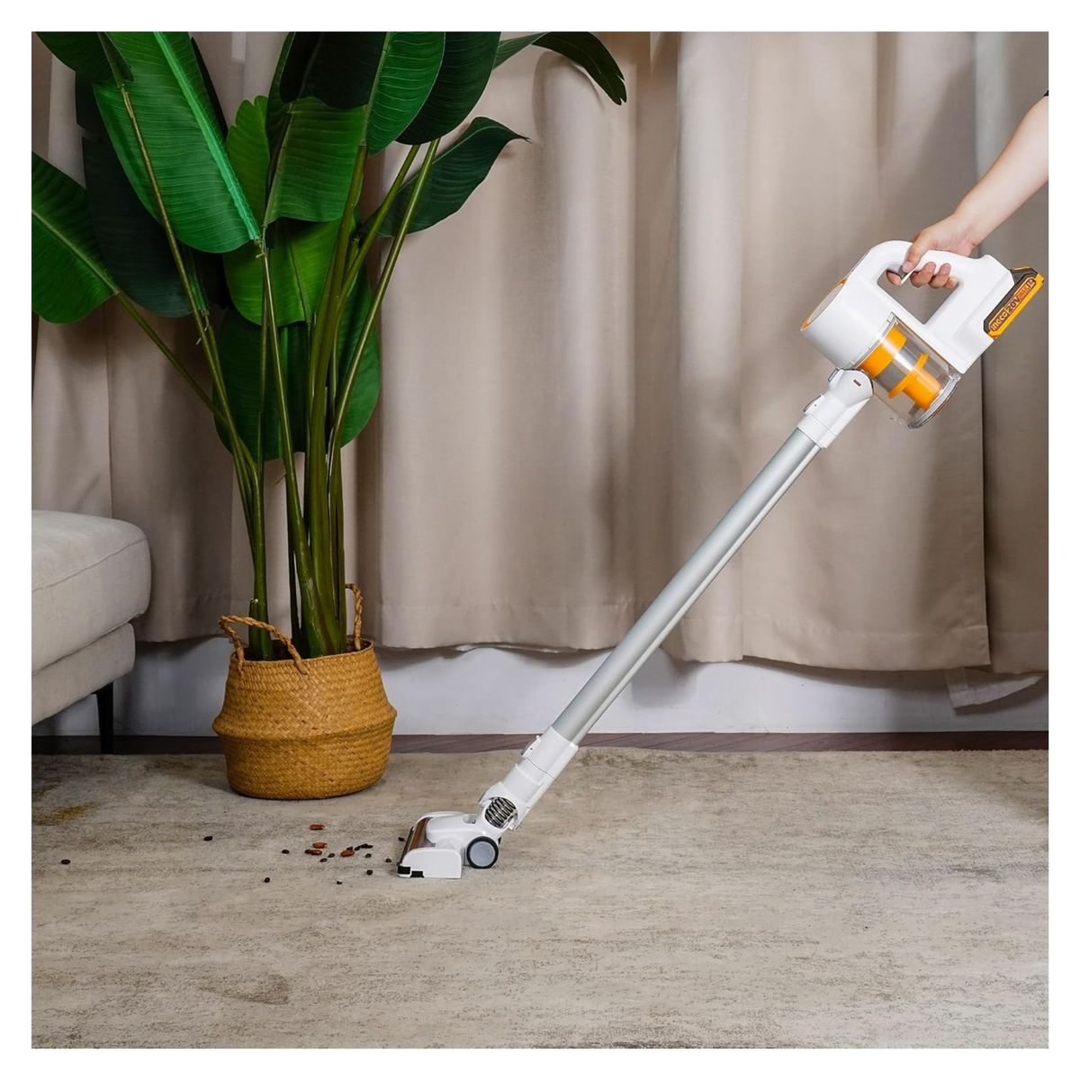 INGCO TOOLS - Aspiradora inalámbrico 20V + 2 Baterías 20V de 2A + Cargador 20V