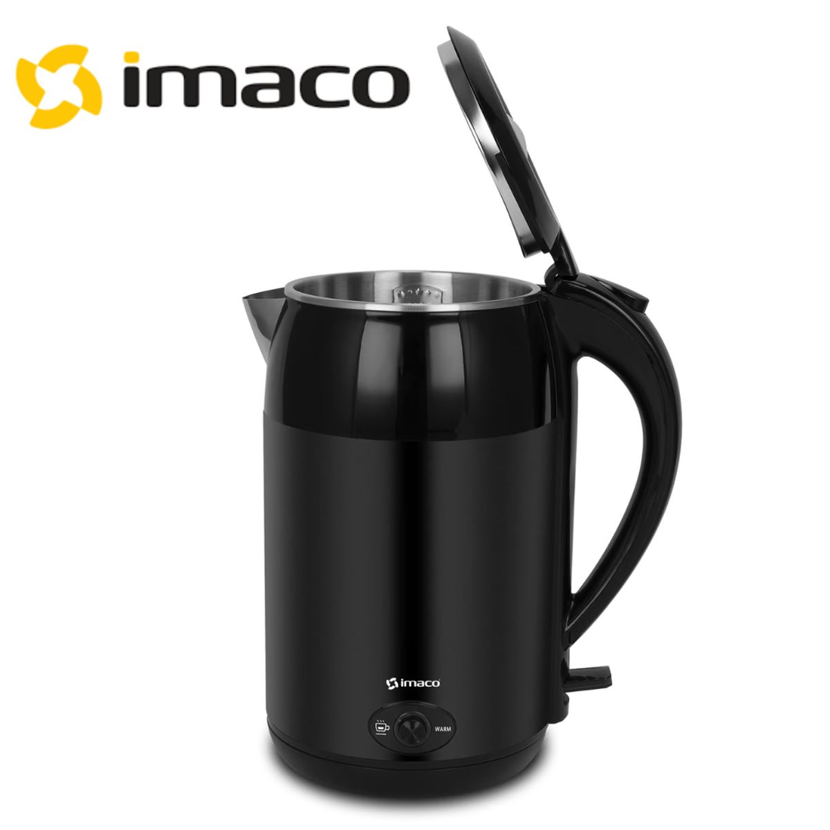 IMACO - Hervidor Eléctrico Imaco 1.8 Litros Acero Inoxidable