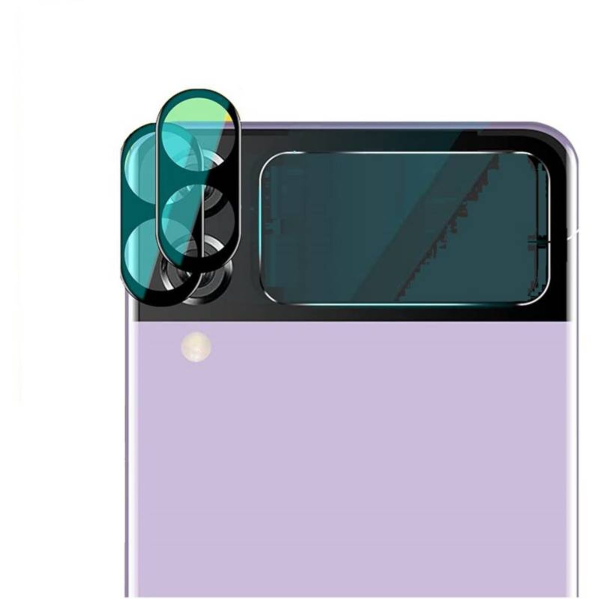 GENERICO - Mica de Vidrio Para Camara Samsung Z Flip 4