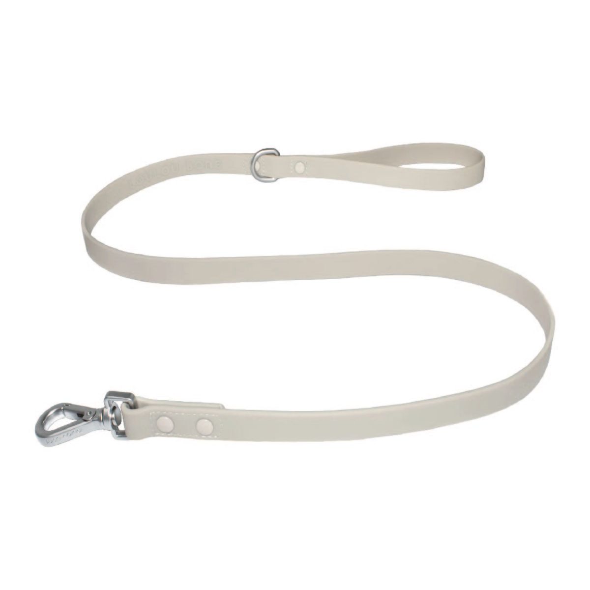 S&T - Correa Para Perros PVC Impermeable Gris - Talla M
