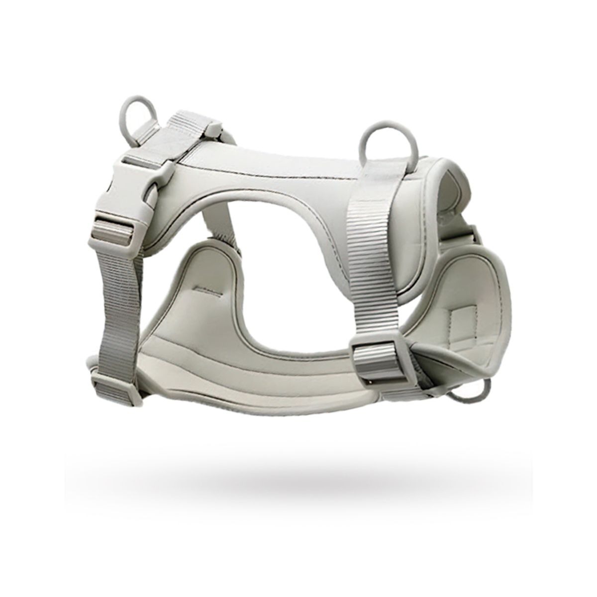 S&T - Pechera Para Perros Nailon Ajustable Gris - Talla M