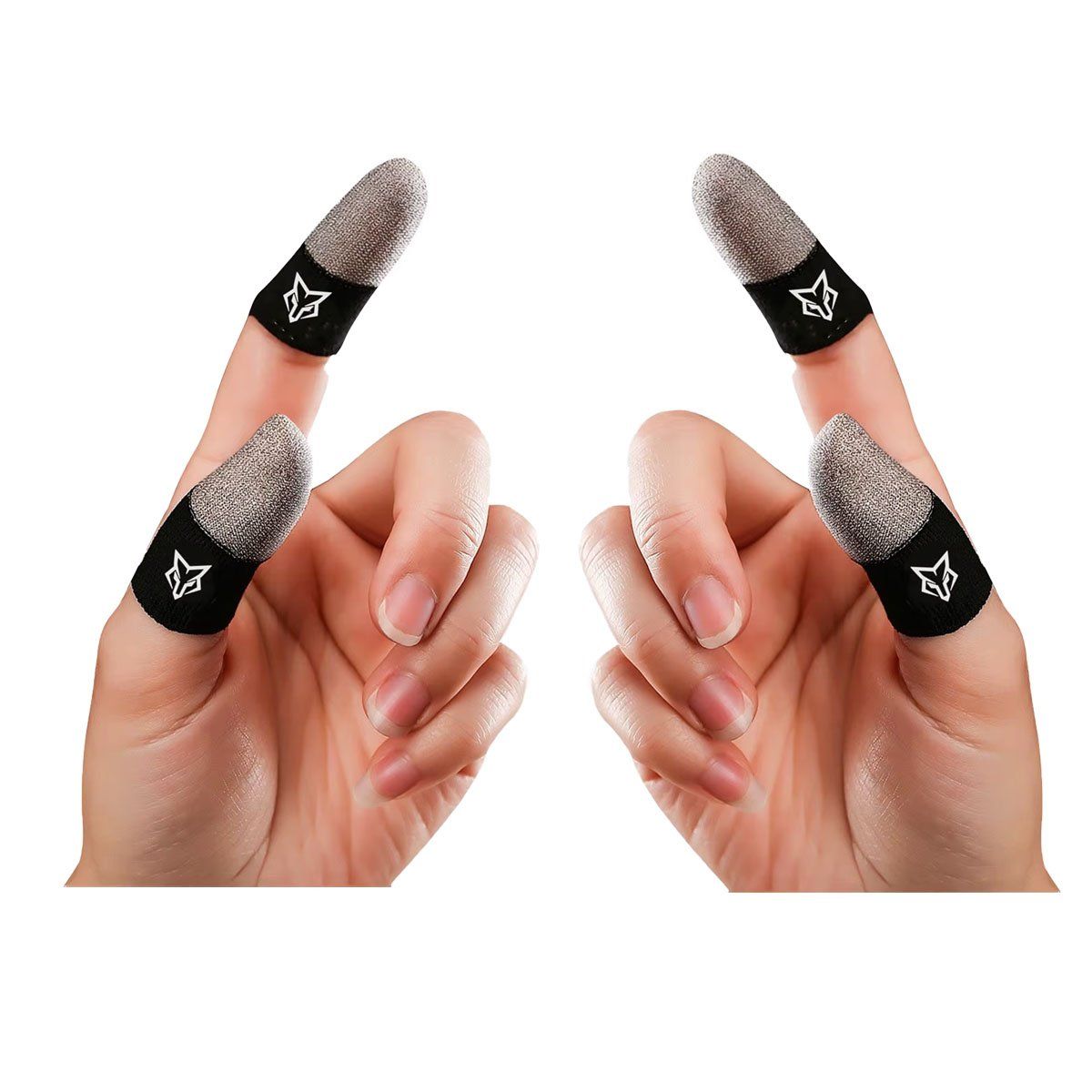 GENERICO - Pack Guantes Dedales x 4 Unidades + Estuche Star Fox