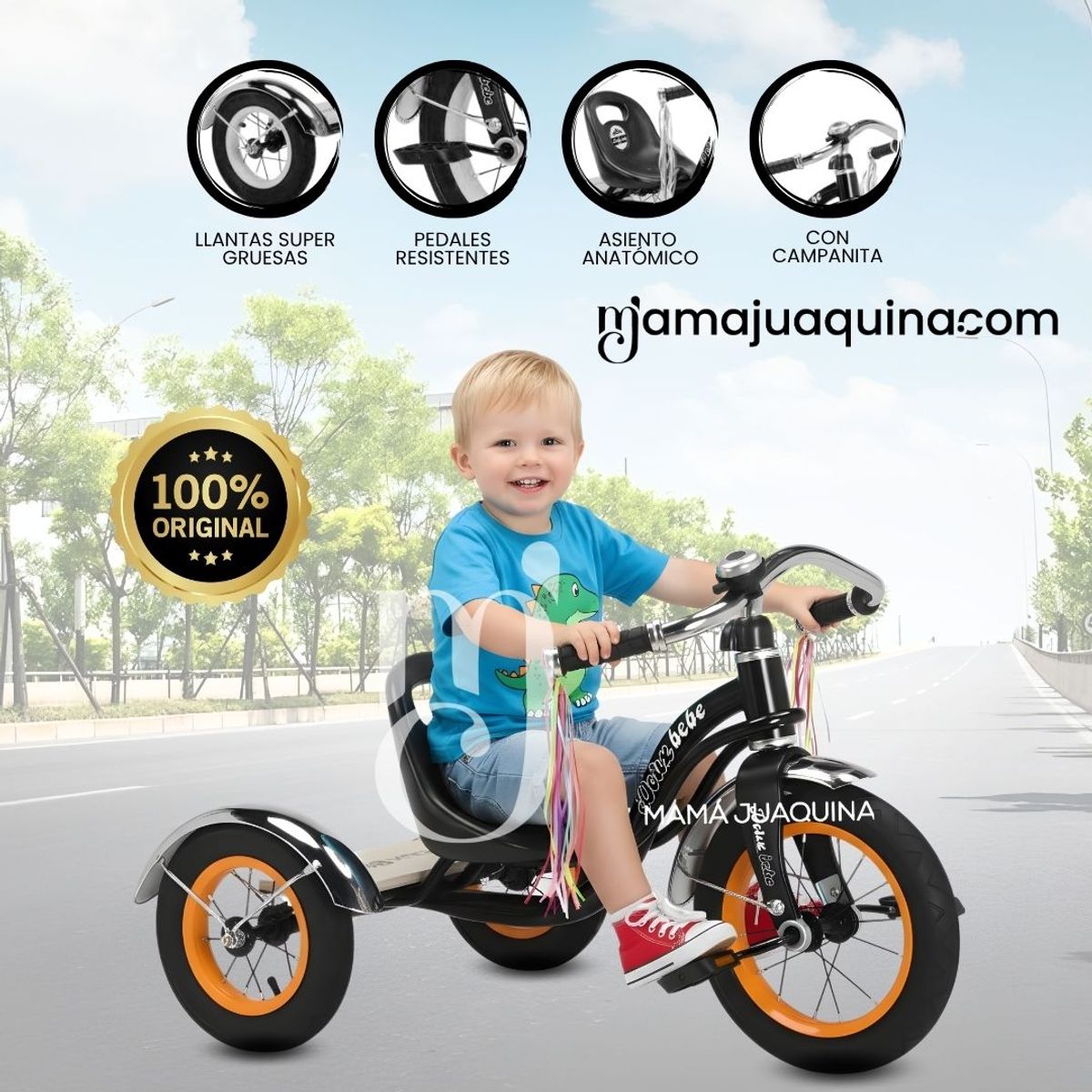 BEAUTIFUL - Triciclo Chavito «CAKEPOP» Black