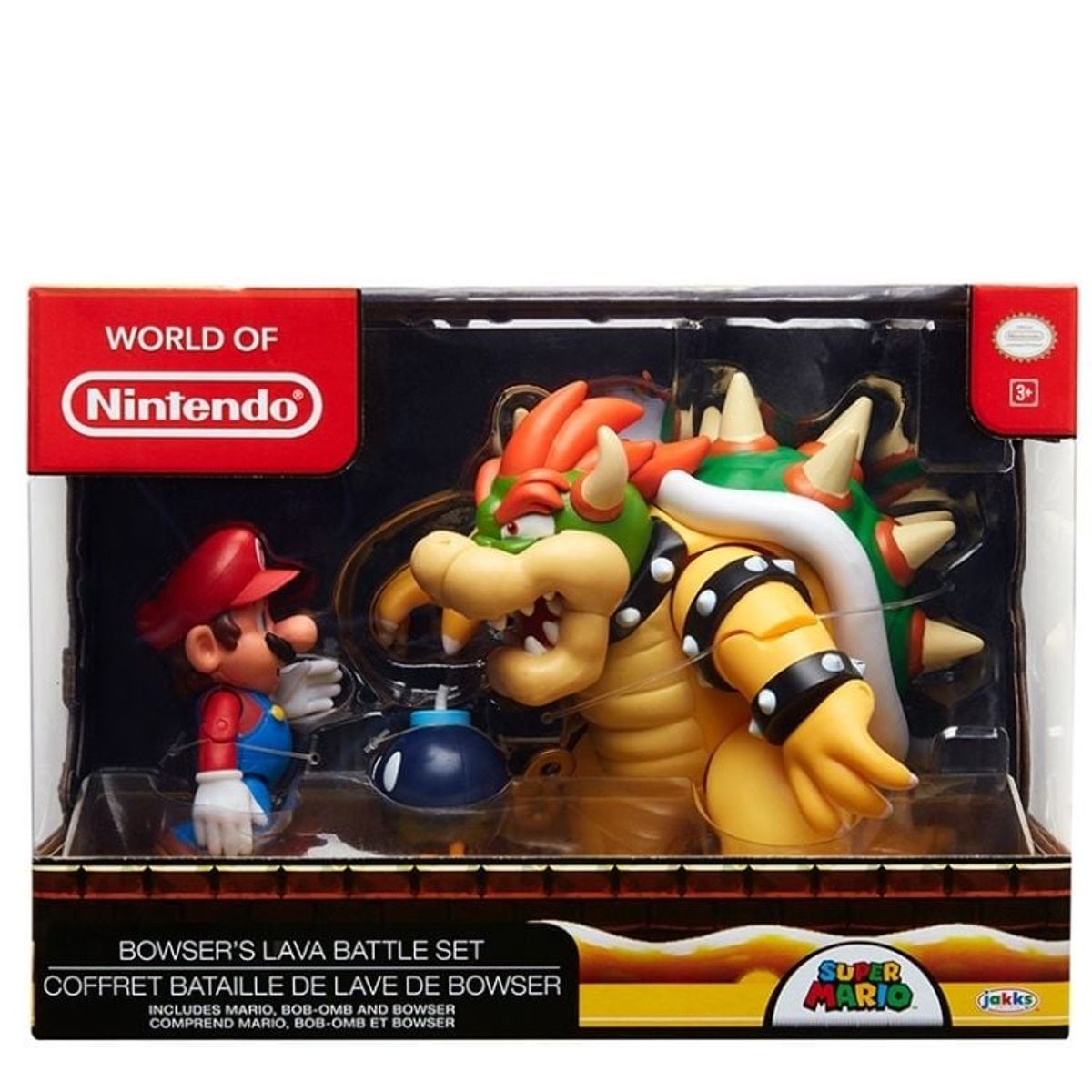 NINTENDO - NINTENDO MARIO VS BOWSER DIORAMA SET