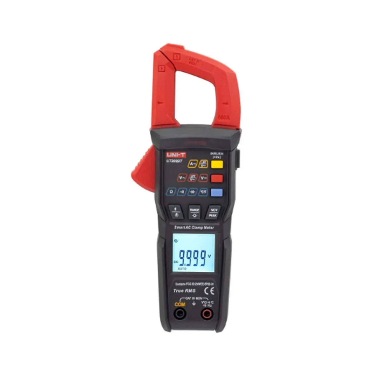 UNI T - Pinza Amperimétrica Inteligente con Bluetooth UT202BT UNI-T
