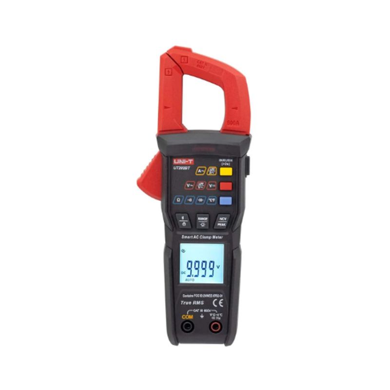 UNI T - Pinza Amperimétrica Inteligente con Bluetooth UT202BT UNI-T