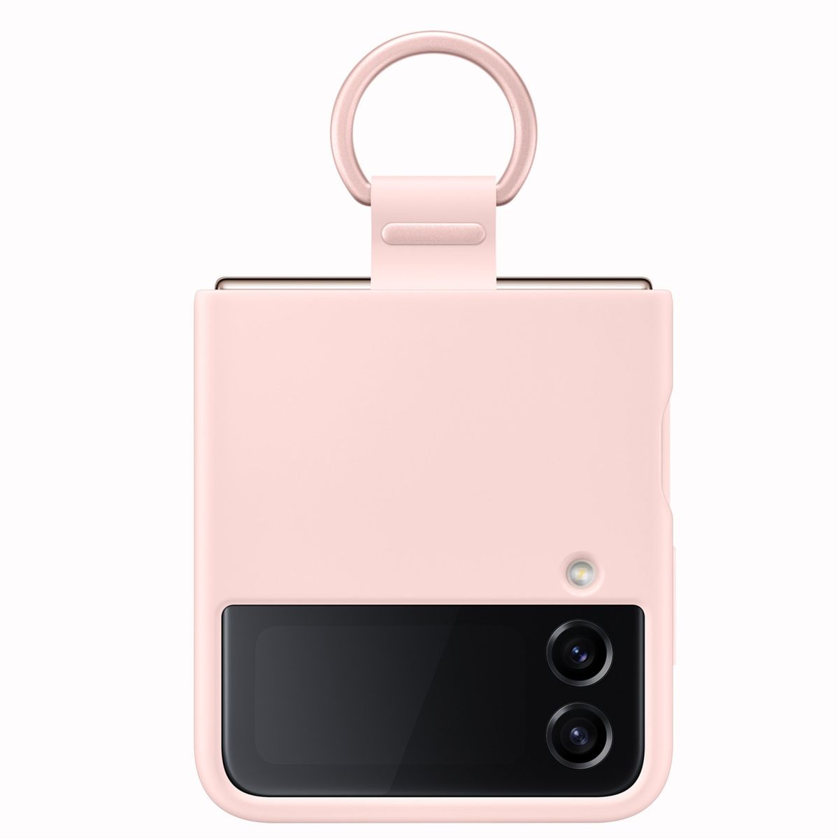 SAMSUNG - Case de Silicona con Anillo Samsung Galaxy Z Flip 4 - Rosa