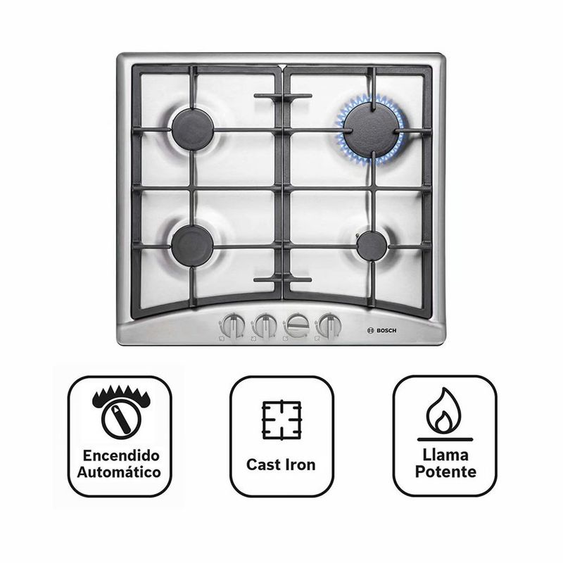 BOSCH - Encimera Bosch  a Gas Serie 2 PGP6G5B90L