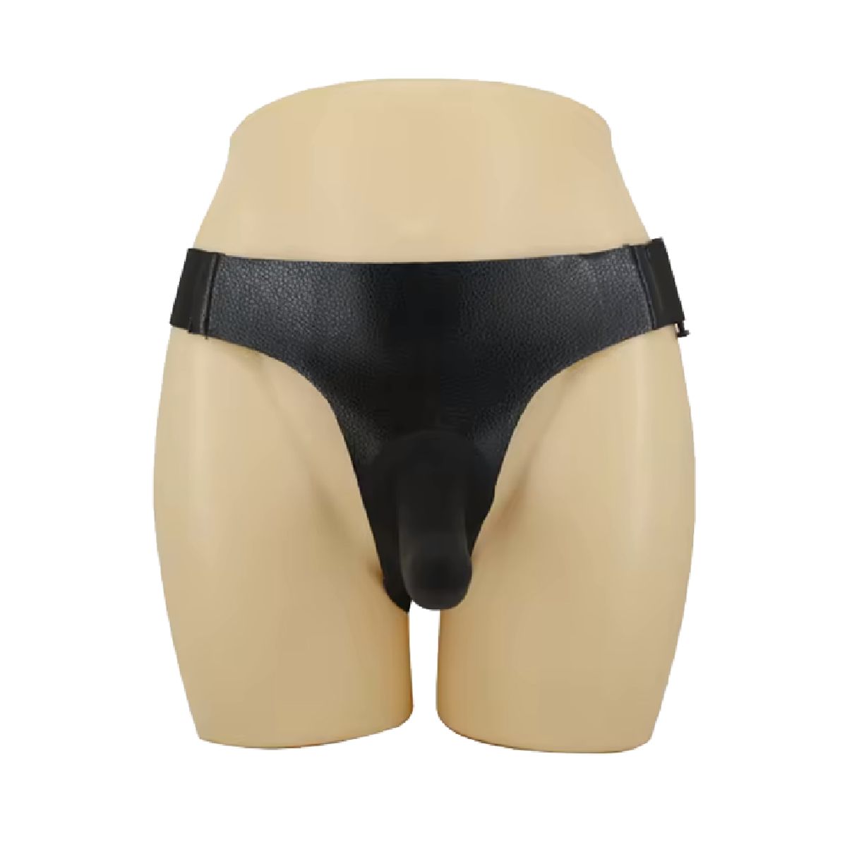 DR PINKY - Arnes Con Correa Ajustable Y Dildo Consolador Negro 16.8 X 3.8cm