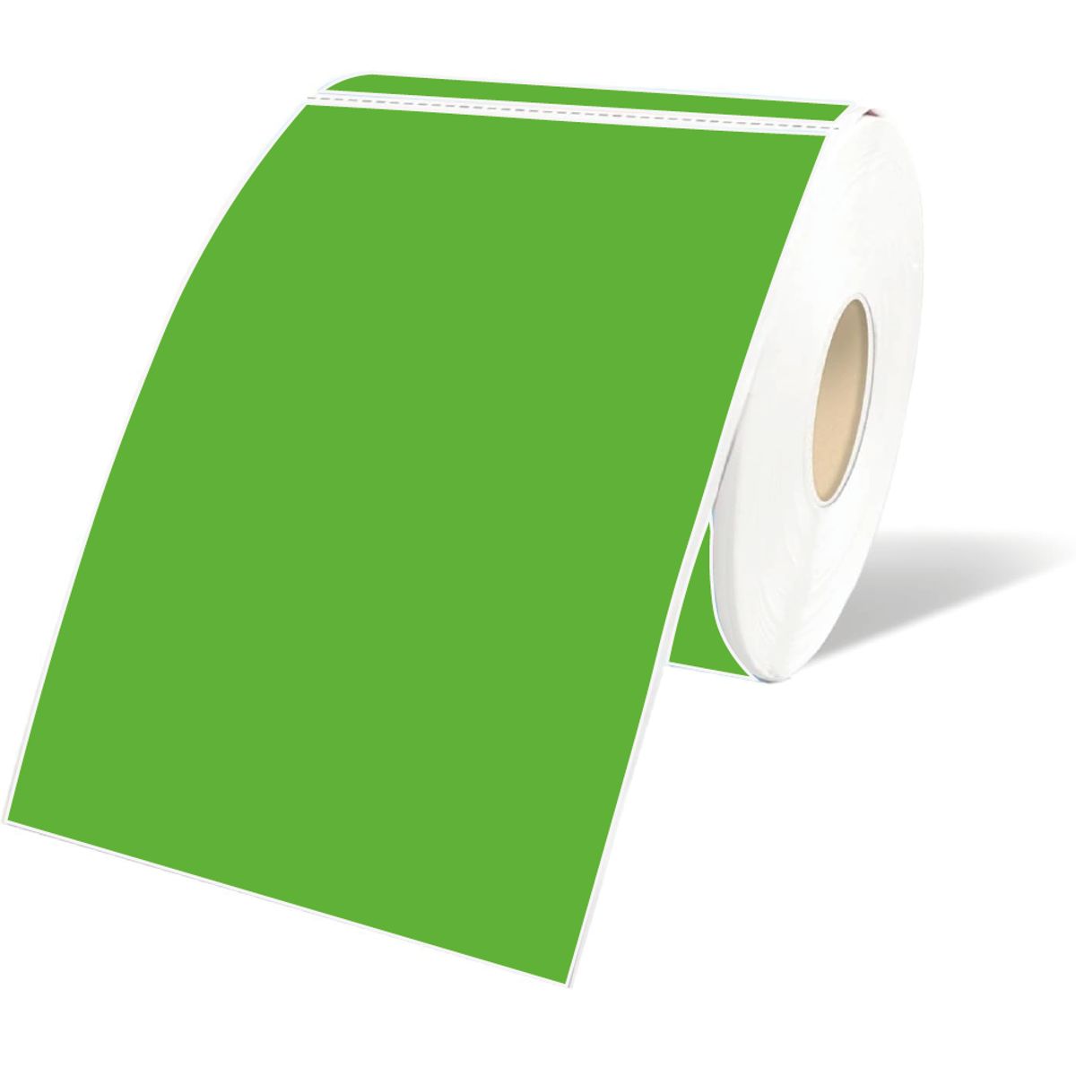 OEM - Rollo 350 Etiqueta Termica Adhesiva Mate 10x15cm Verde