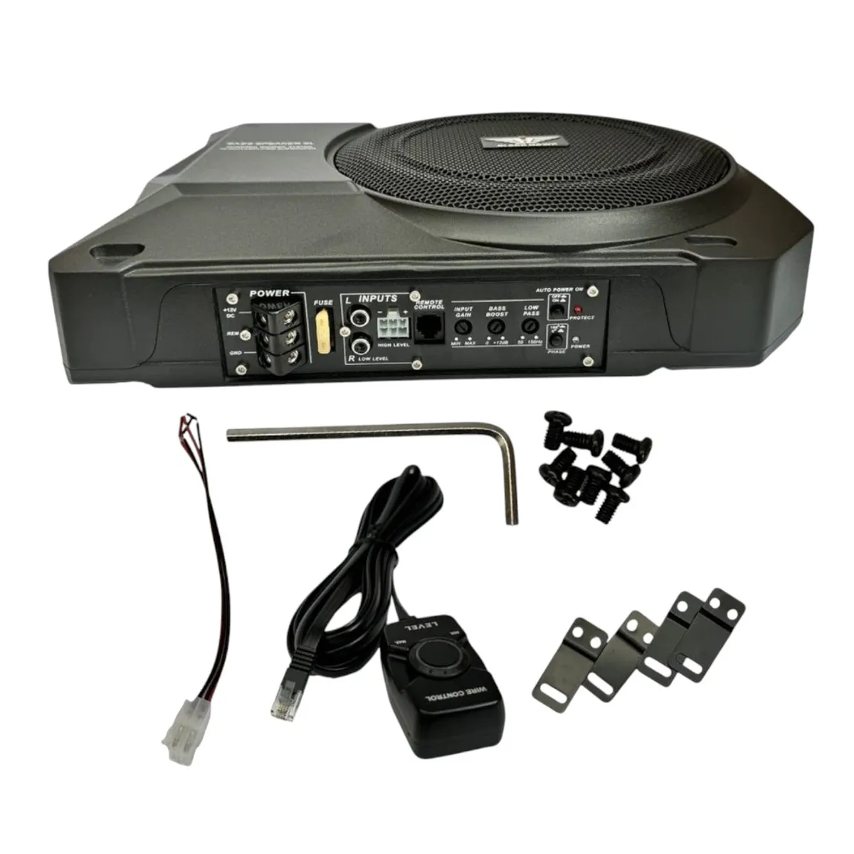 BLACK HAWK - Subwoofer Activo Amplificado Black Hawk 10 Pulgadas 800w