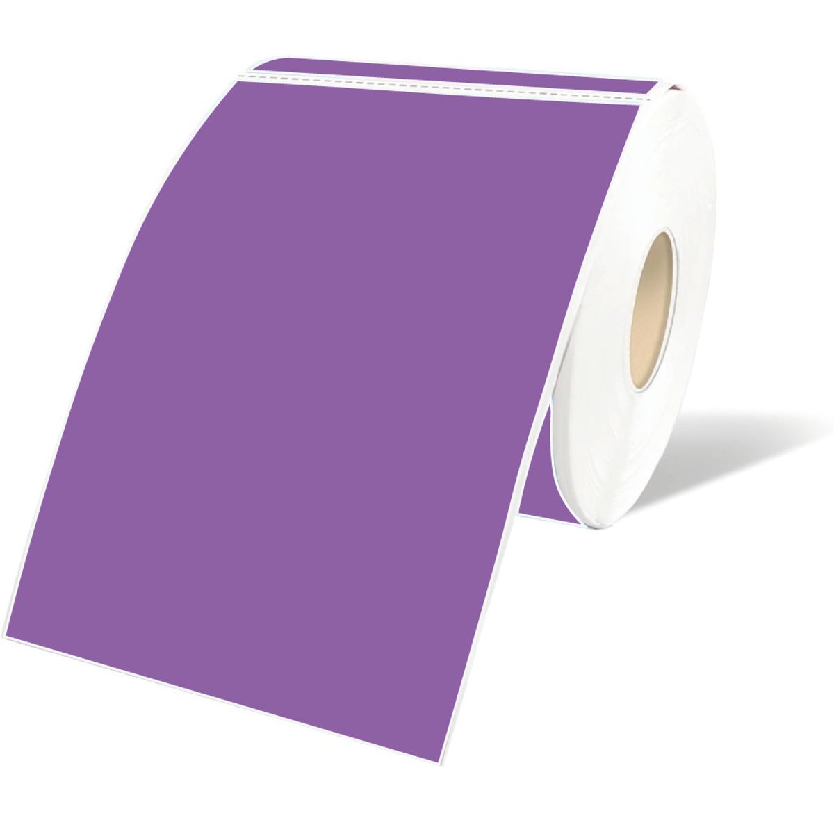 OEM - Rollo 350 Etiqueta Termica Adhesiva Mate 10x15cm Lila