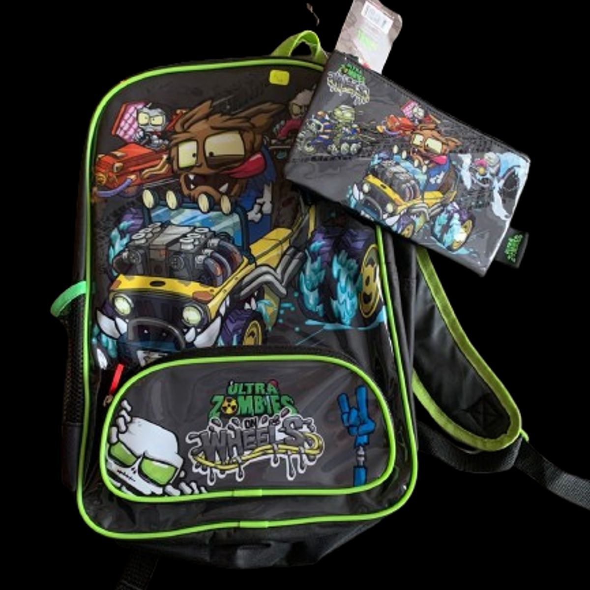 SCOOL - MOCHILA DE ZOMBIES CON CARTUCHERA