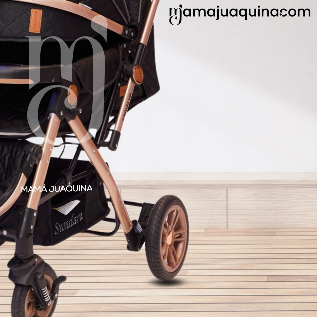 BEAUTIFUL - Coche Cuna De Lujo «SUNDAY DREAMS» Black