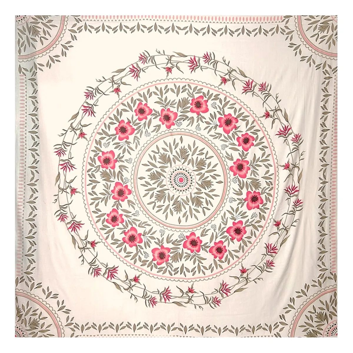 MAGE DISTRIBUTION - Mandala Manta Sábana para Picnik o Playa Kapala de Algodón