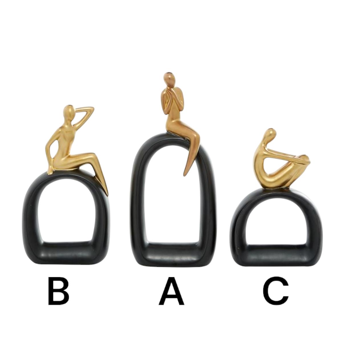 GENERICO - Escultura Abstracta De Cerámica B