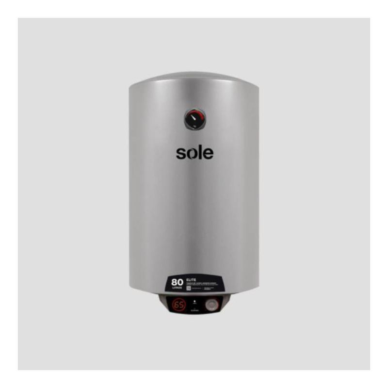 SOLE - SOLTEEL080C - Terma Electrica Elite 1500W Vertical P/Pared 80 Lt