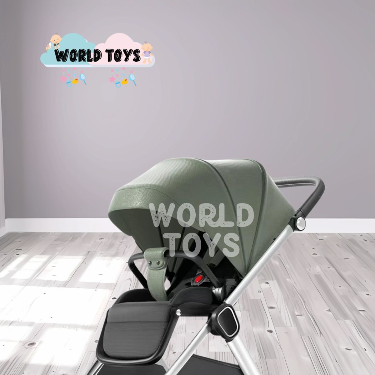 EBABY - Coche de Paseo «MILLENIAM» Edición Limitada Green