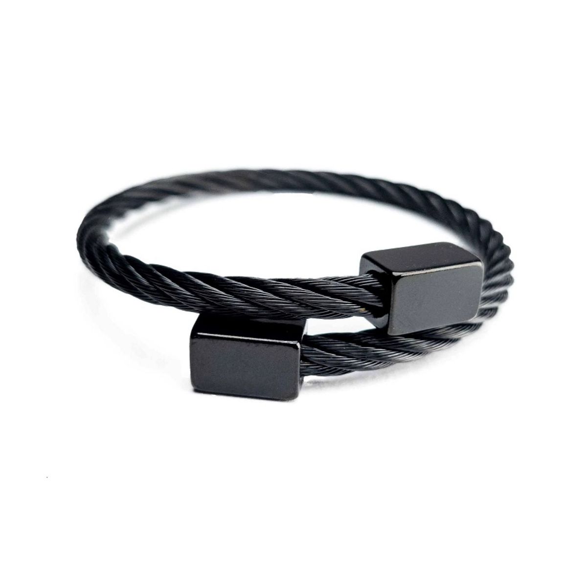 GENERICO - BRAZALETE PULSERA TRENZADO  ACERO INOXIDABLE 316L ELEGANTE