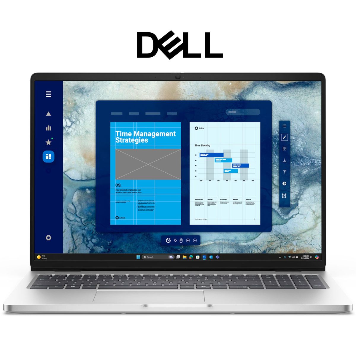 DELL - Laptop Dell Pro 16 PC16250 16” FHD Plus, Intel Core Ultra 7-255U, Ram 16GB, Ssd 512 GB, Win 11 Pro
