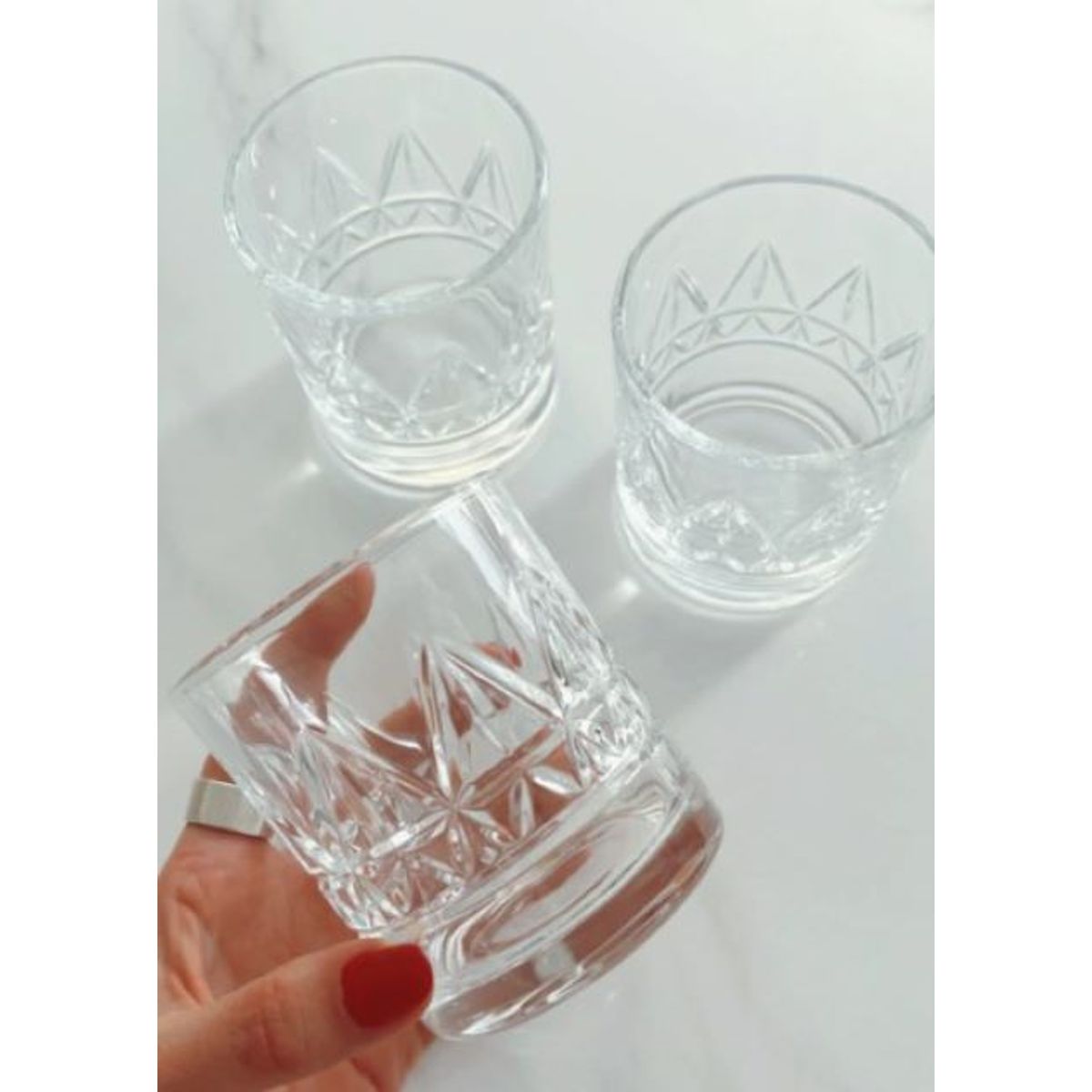 GENERICO - Set x 6 Vasos de Whisky  Montaña 330 ml