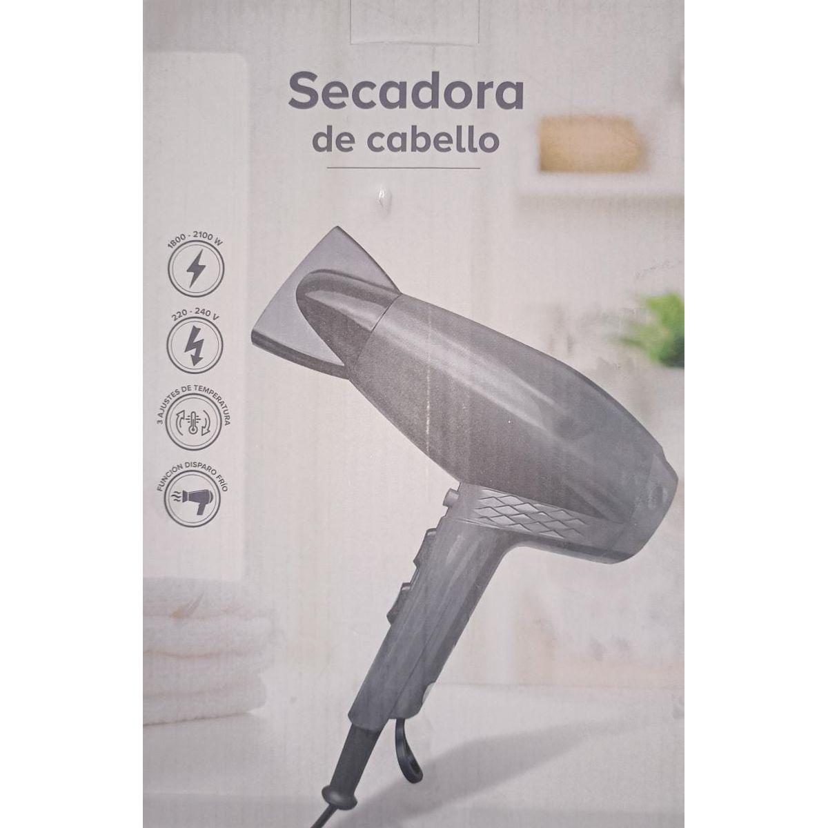 GENERICO - Secadora de cabello