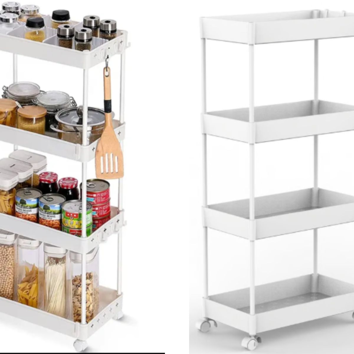 GENERICO - Carrito Organizador Multiuso 4 Niveles