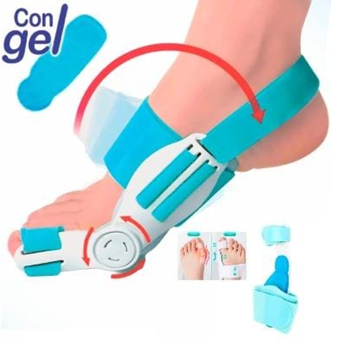 GENERICO - PROTECTORES DE PIES PROTECTOR DE JUANETE ARTICULADO