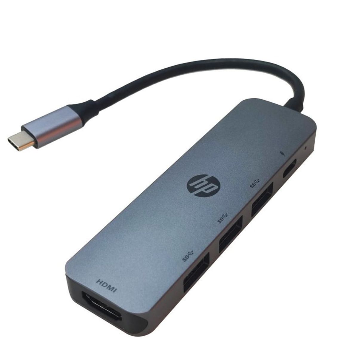HP - Adaptador Hub Multipuerto HP USB 5 en 1 HDMI Carga Rapida TC232