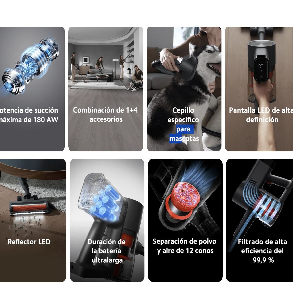 XIAOMI - Aspiradora Xiaomi Vacuum Cleaner G20 Max