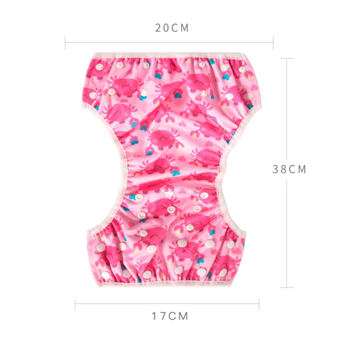 GENERICO - Pañal Natación Piscina Pack x 2 Unidades + Bolsa Impermeable