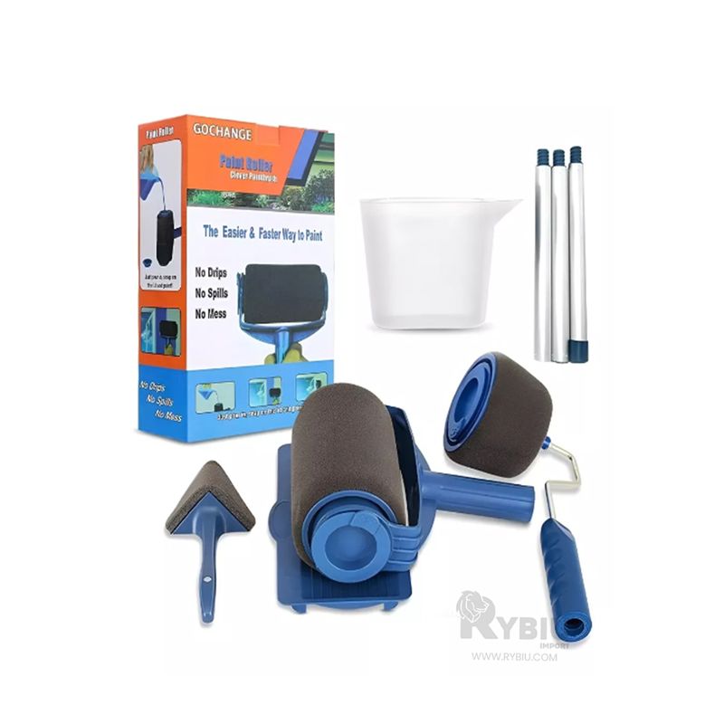 GENERICO - Rodillo para Decoracion en Tono Azul Y+Regalo Agendita