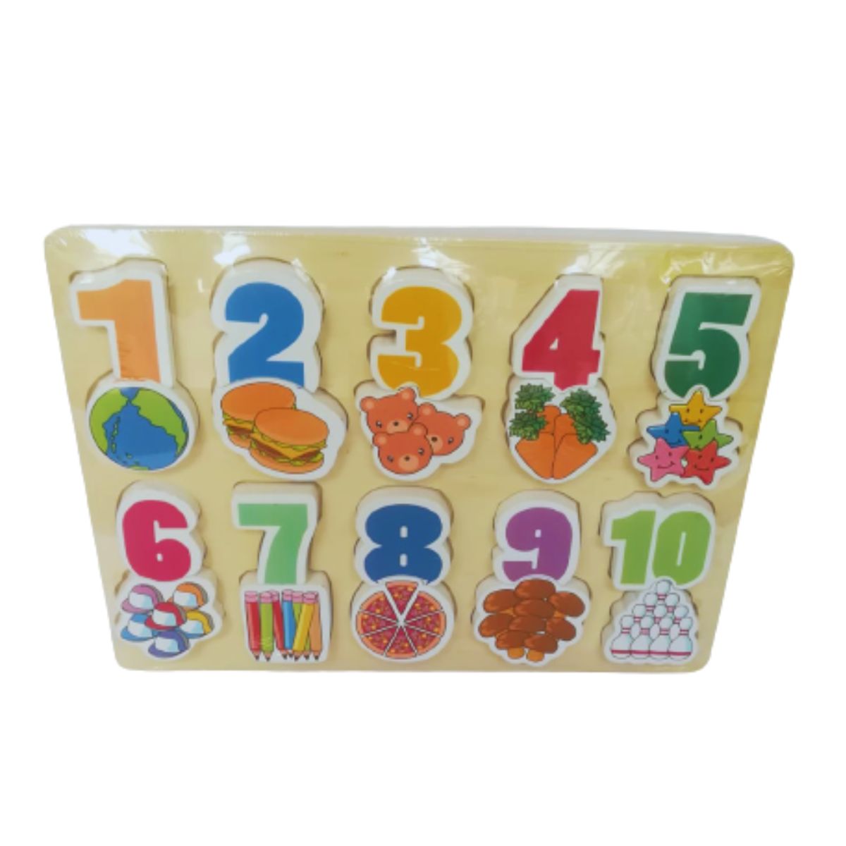 GENERICO - Rompecabezas de Madera de números