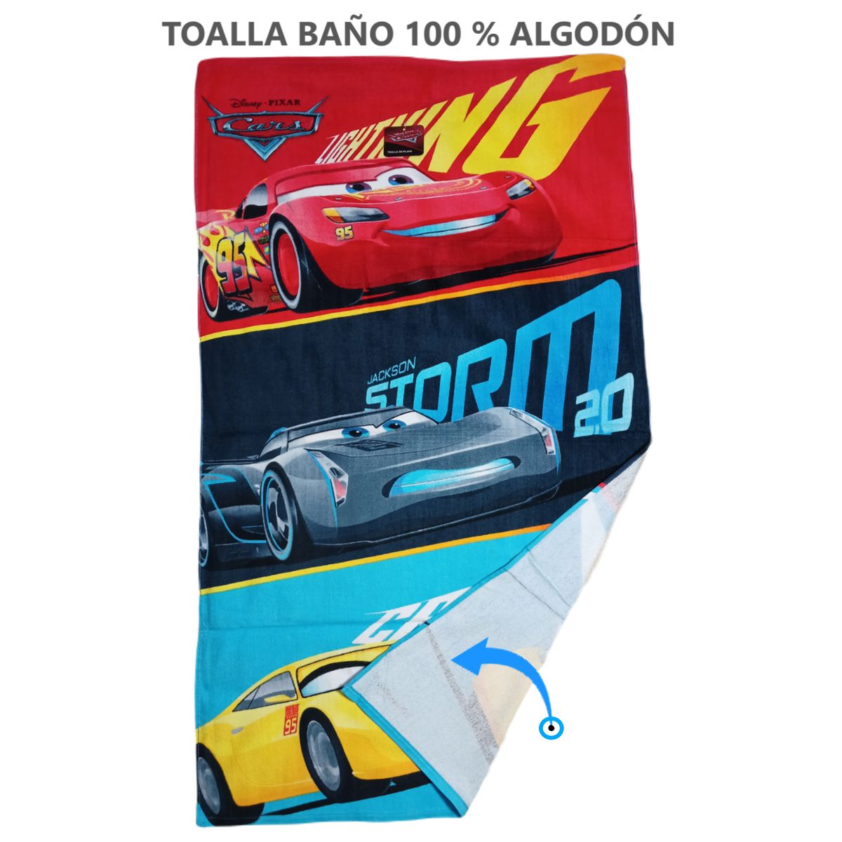 GENERICO - TOALLA DE PLAYA O BAÑO 100% ALGODÓN