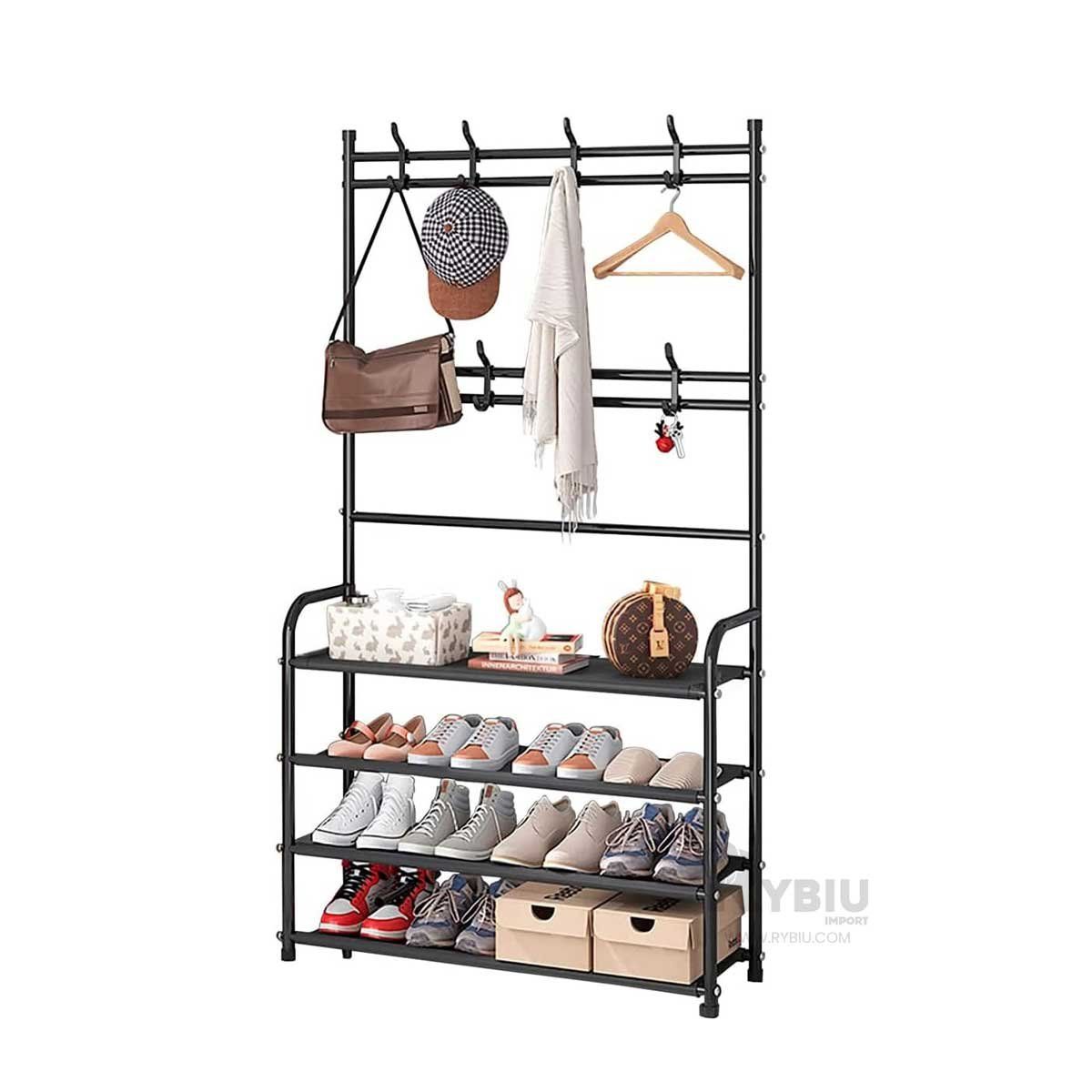 GENERICO - Organizador con Capacidad en Curvo Negro Y+Regalo Agendita