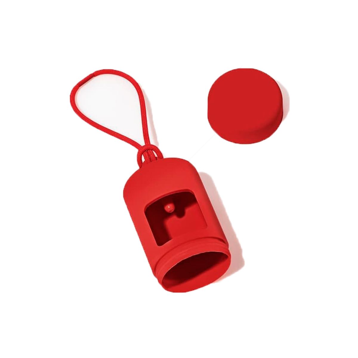 S&T - Dispensador Para Poop Bags De Perro Rojo - Talla M