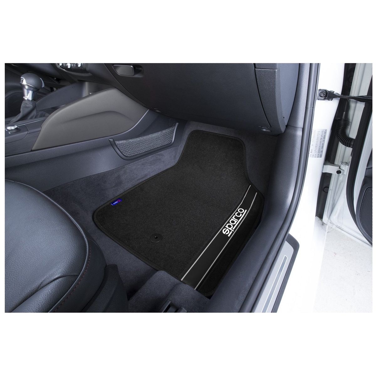 SPARCO - Tapete piso Alfombra Sparco 4 Piezas Universal Original