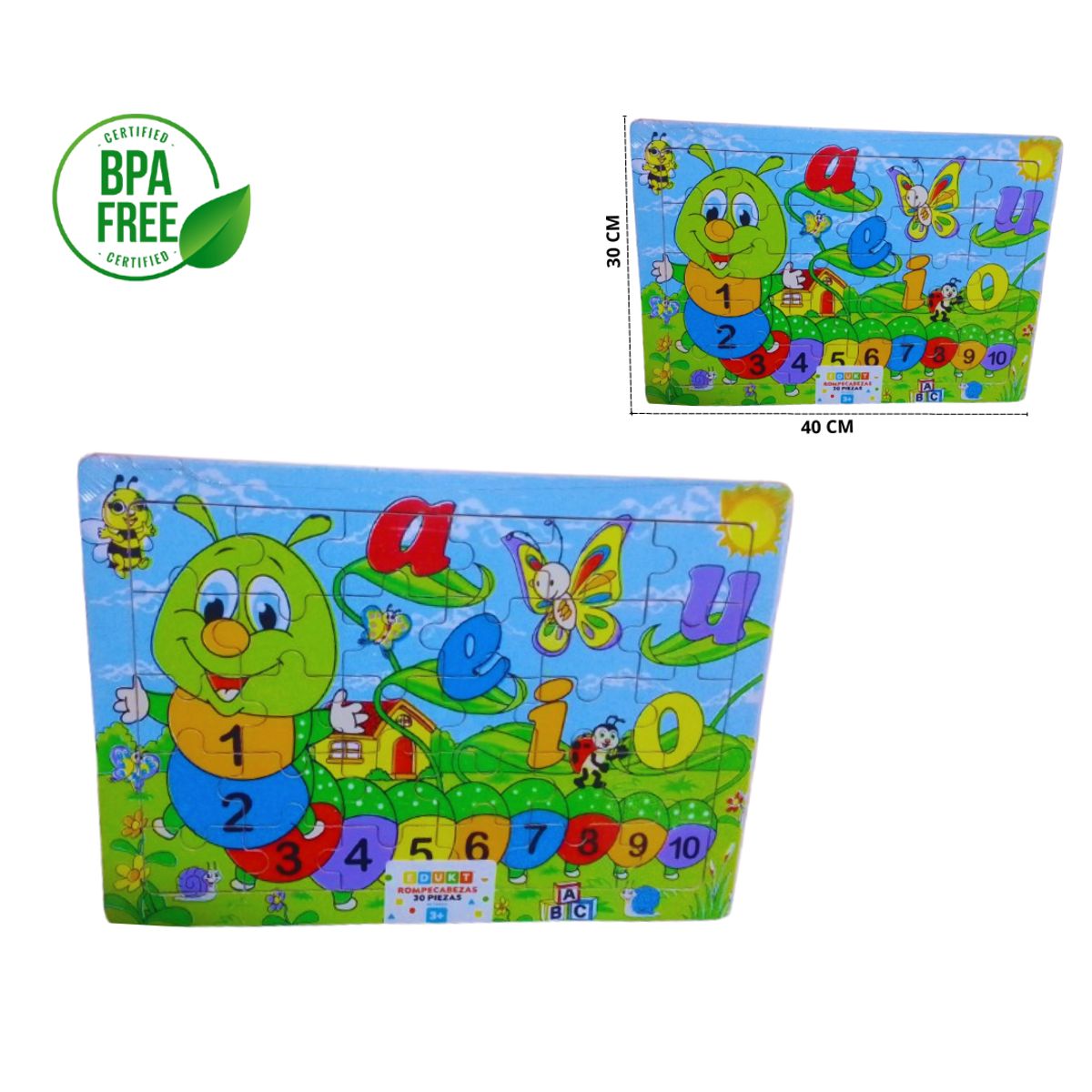 GENERICO - Rompecabeza gusanito